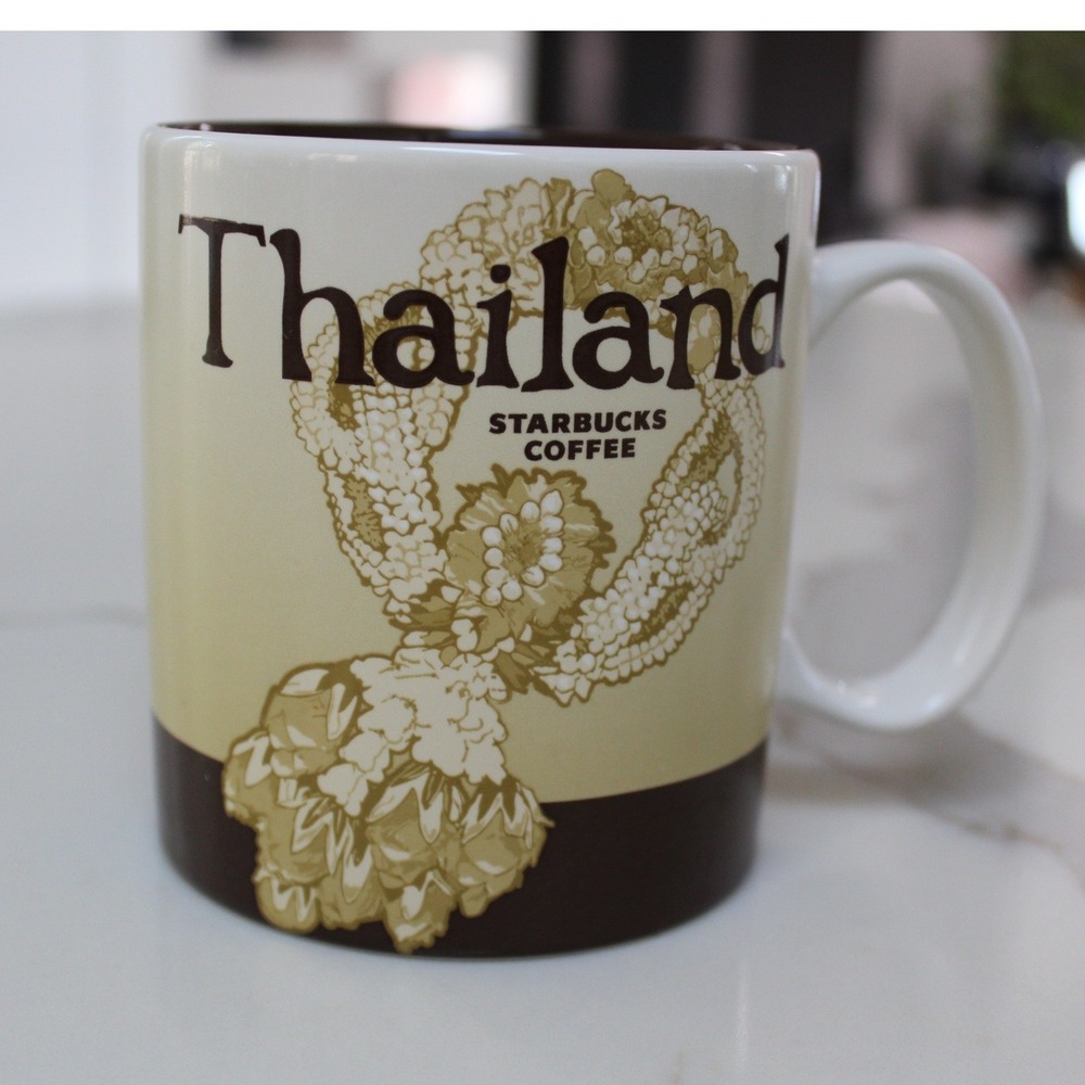 Starbucks Mug 16oz Thailand Global Icon Series 2013 Ceramic